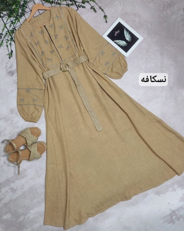 مانتو عبایی ماربل - تصویر 7
