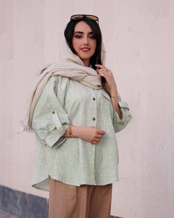 شومیز اسپرت مدل مهگل - تصویر 2