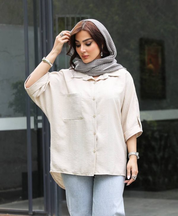 شومیز پیراهنی - تصویر 4