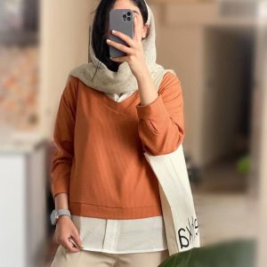 شومیز مانتویی سور