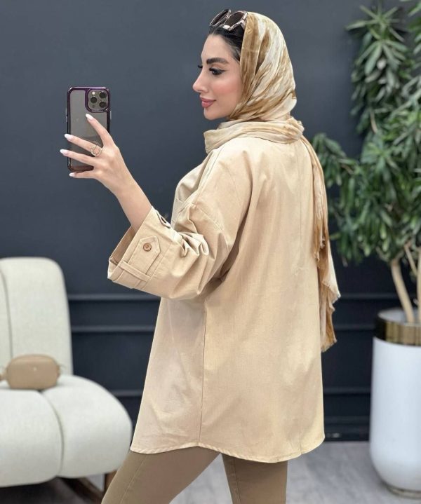 تونیک لنین آستین فلشی - تصویر 2
