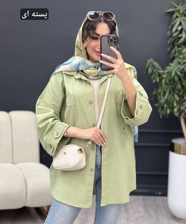 تونیک لنین آستین فلشی - تصویر 4