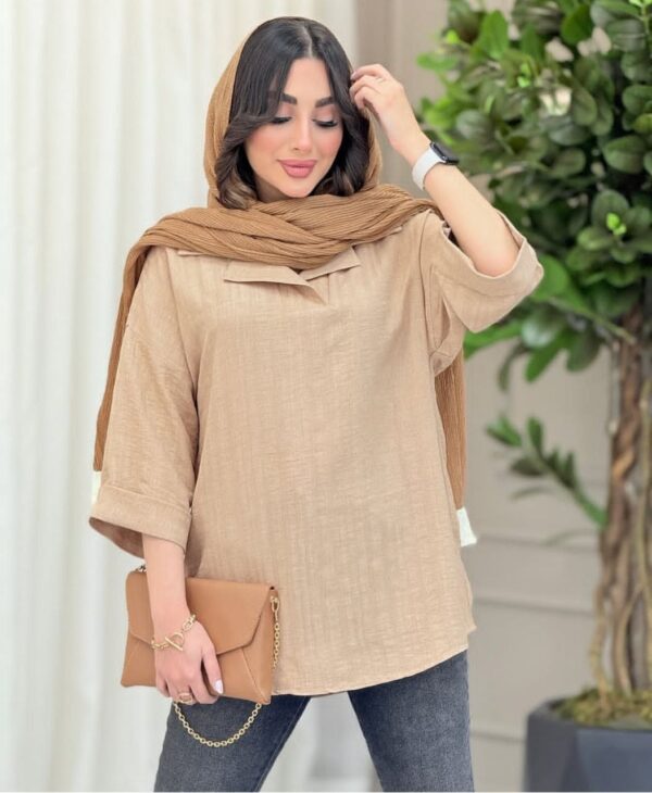 تونیک مانتویی گندم