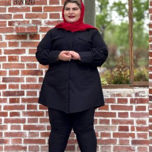 تونیک مانتویی سایزبزرگ