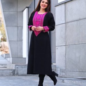 مانتو پیراهنی یلدایی کتیبه