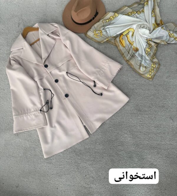 مانتو سه دکمه - تصویر 4