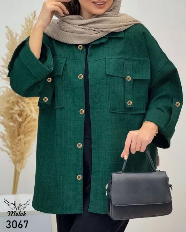 شومیز مانتویی - تصویر 2