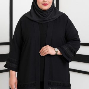 مانتو خنک محرمی سایزبزرگ